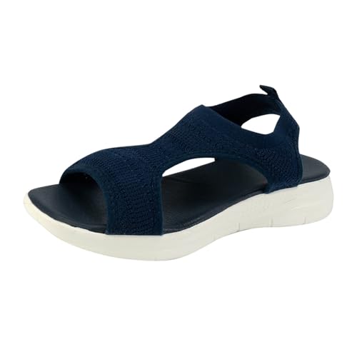 Sandali Ortopedico Donna Estive con Zeppa Comodi Elegante Scarpe Mesh