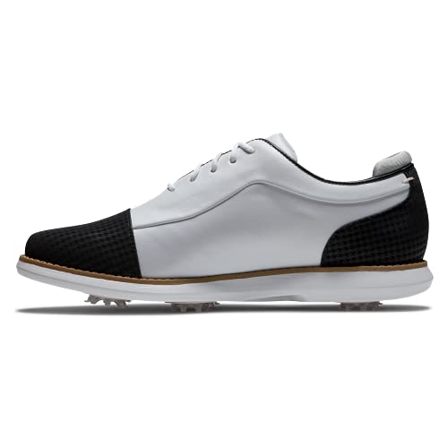 Footjoy Women's Traditions Cap Toe Previous Season Style Golf Shoe3
