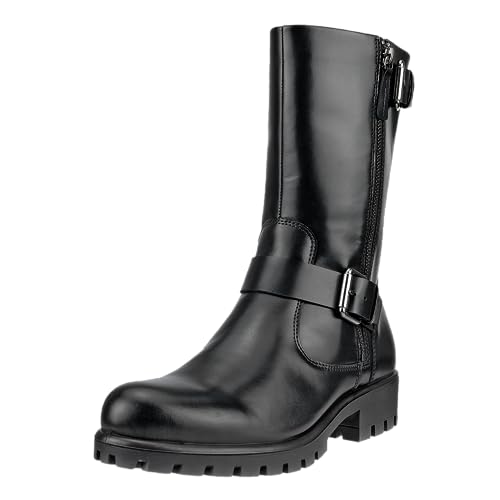ECCO Women's Modtray Moto Boot Mid Calf