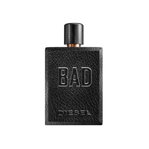 Image of Diesel BAD Eau de Toilette for Men, Bold Woody Fragrance with Tobacco, Caviar & Bergamot for Seductive & Daring Masculinity, Irresistible & Smoky Base Note, 100ml