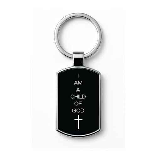 Image of Stylish Metal Keychains with Permanent Glossy Print - Inspirational Quotes & Spiritual Designs - Perfect Key chains for loved ones, Personal Use, Gifts & Return Gifts