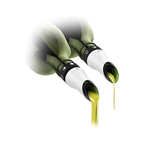 Prepara Deluxe Adjustable Oil Pourer, Universal Fit for Most Bottles, White, 45x35x25 cm Cover