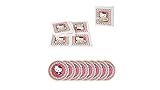 plato pastelero hello kitty 20 servileltas Hello Kitty ALMACENESDAN, 0501, Pack Fiestas y cumpleaños Hello Kitty, 8 Platos 19,5 cm y Pack 20 servilletas Hello Kitty