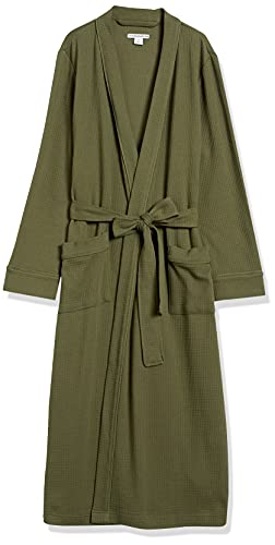 Image of Amazon Essentials Women's Lightweight Waffle Full-Length Bath Robe (Available in Plus Size)