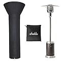 Shieldo Patio Heater Covers Waterproof with Zipper Outdoor Heater Cover Heavy Duty Tear-Proof, Anti-Snow, Wind-Resistant Dust-Proof Cover for Patio Heater 87"x 33"x 27"