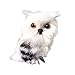 1pc mini simulation peluche hibou jouet petit peluche animal jouet ornements pour la décoration de voiture à domicile, Harry Potter Owl