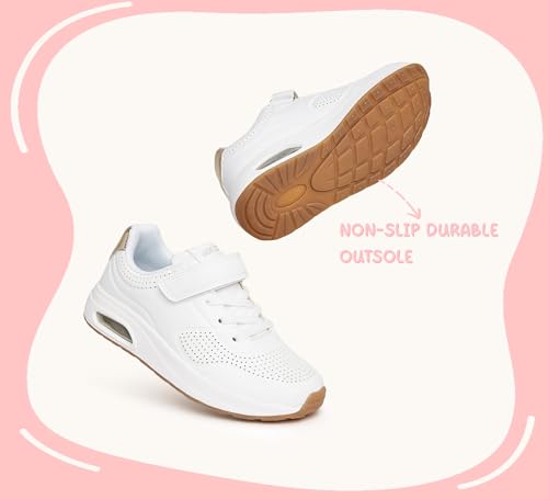 LUCKY STEP Boys Girls Athletic Running Shoes Air Lightweight Fashion Sneakers Casual Breathable Tennis Trainers for Little Kids2