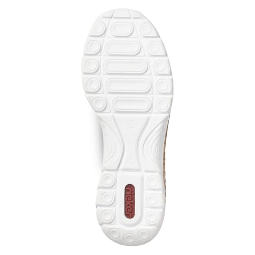 Rieker N42P6 Nikita Slip-On Women's Sneakers - Lightweight Walking Shoes with Durable Sole - Lacer-Cut Detailing and Stretch Laces - Stylish Comfort for All-Day Wear3