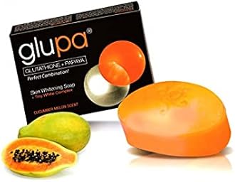 Glupa Glutathione Skin Whitening Soap (Glutathione + Papaya) 135g