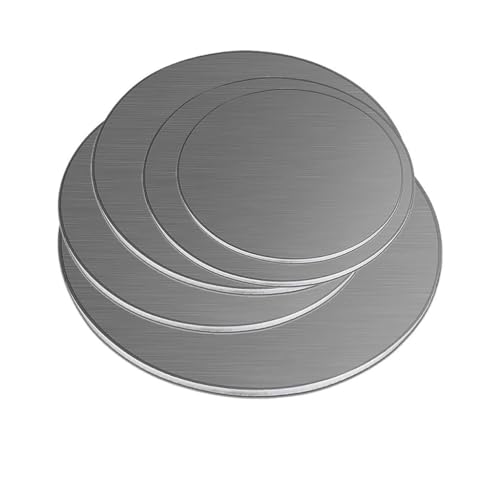 Disque circulaire 304 de 180 mm pour socle de crédence et décoration