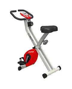Durafit X Bike | Adjustable seat | Home workout | LCD display | Max. User Weight 110 Kg | Resistance 8 Level