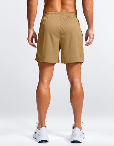 Image of G Gradual Men's Athletic Workout Shorts with Pockets 5 inch /7 inch /9 inch Lightweight Quick Dry Gym Basketball Running Shorts for Men