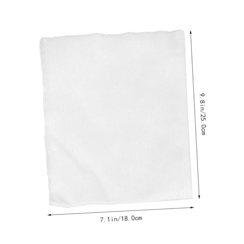 FRCOLOR 100 Peças Suprimentos De Limpeza Kit De Cuidados Posteriores Maquiagem Almofadas De Algodão