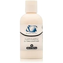 Glass Polish 8.8oz 250ml Plastic & Acrylic Cutting Compound with Micro Abrasives for Professional Polishing - GP14013