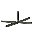 Realizado en acero. PAPILLON Base Sombrilla Cruz para Sombrilla Pie Lateral