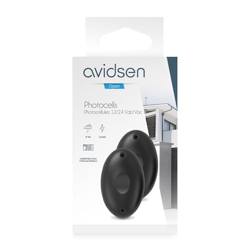 Avidsen 114359 Fotocellule Per Apricancello, Nero, Set Di 2 Pezzi - 5