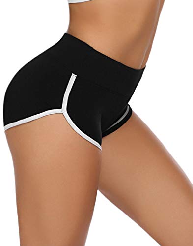 Pantalones Cortos Deportivos Mujer Yoga Pantalones Cortos Mini Pantalones Cortos de Verano Pantalones Cortos Deportivos