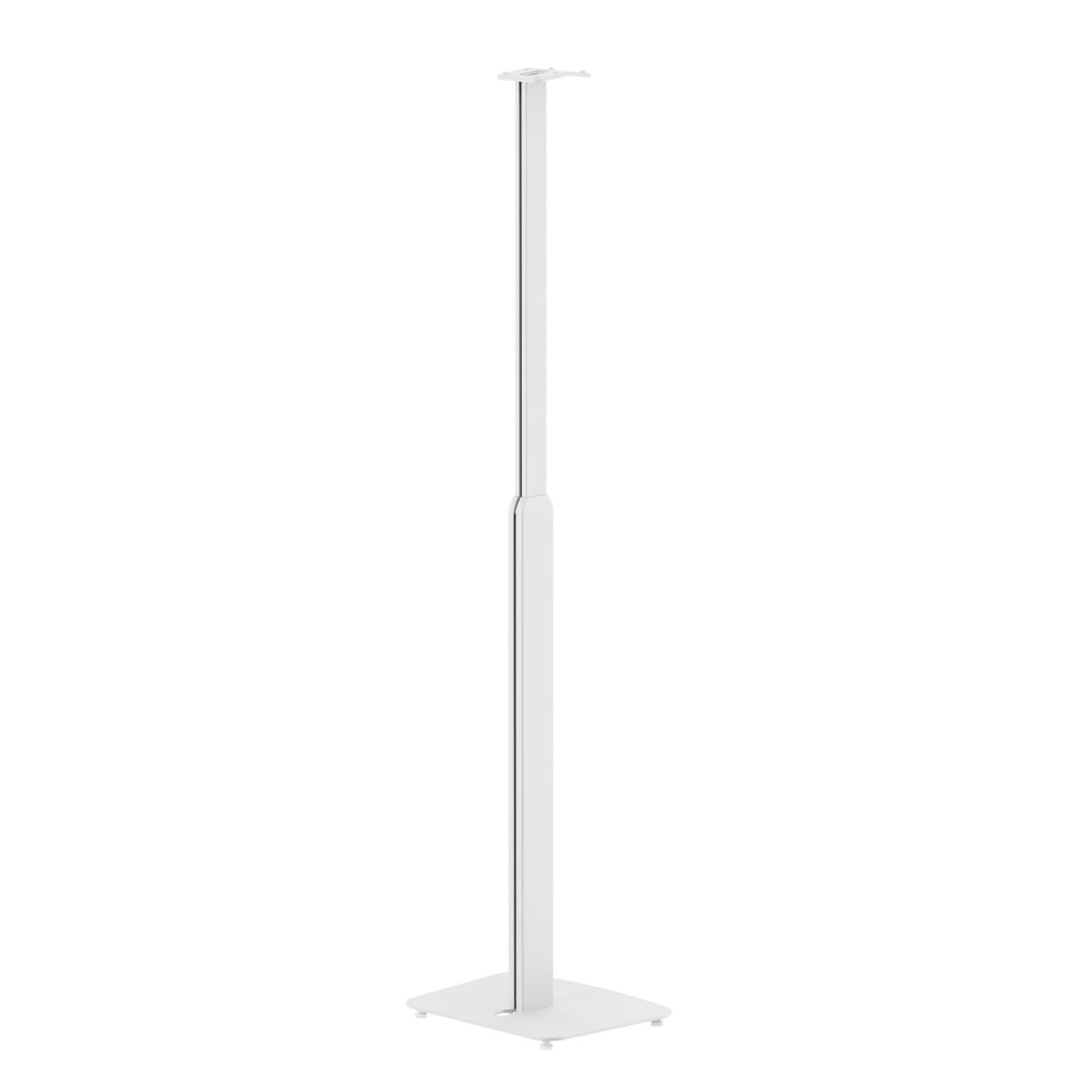 VDD Soporte de Suelo Adecuado para Sonos® - Soporte de Altavoz Era 300® - Gestión de Cables - Altura Ajustable - Blanco