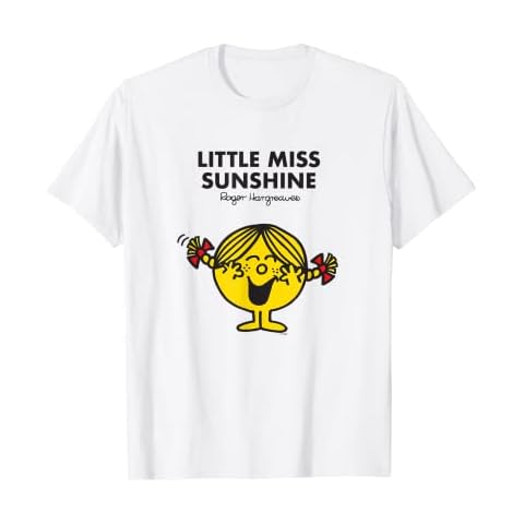 Mr. Men Little Miss Sunshine T-Shirt Cover