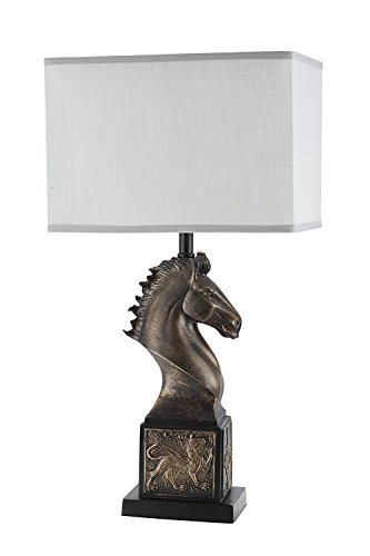 Best Promo Major-Q Majestic Stallion Horse 27"H Table Lamp with Charging Outlet 8307a