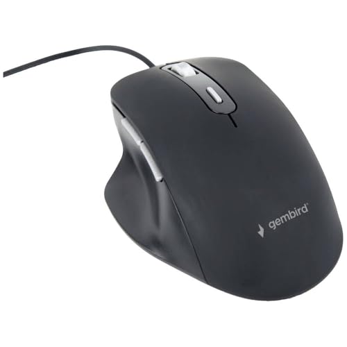 Gembird Souris Wired Optical LED USB Noir