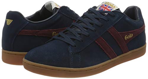 Image of Gola Equipe Suede - Sneakers for Men - Contrasting Wingflash - Heel Return - Durable Cupsole - Low Silhouette
