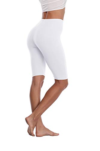 Image of Kotii Women's Buttery Soft Short Leggings Modal Cotton Shorts Under Dresses Leggings Pants