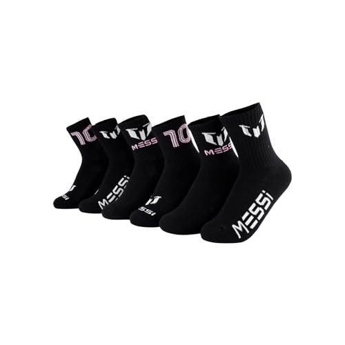 Boys' Lifestyle Crew Socks, 6-Pack, Soft & Stretchy, Comfortable