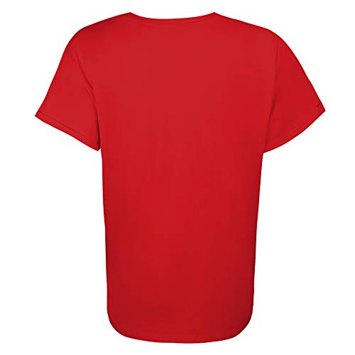 Disney Amore Mickey T-Shirt, Red, 40 Donna