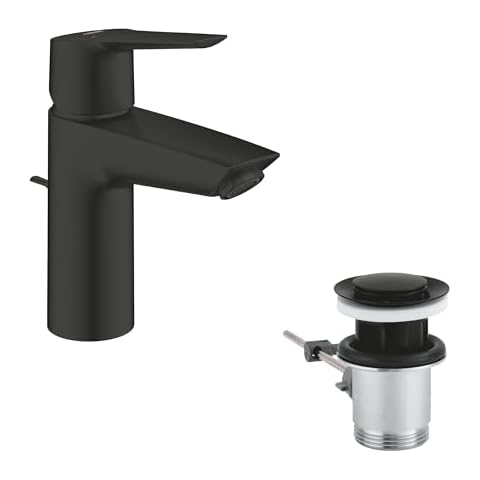 GROHE Start QuickFix Basin Mixer Tap with Waste Cover