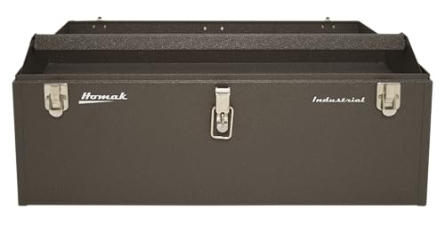 Homak 20-Inch Industrial Steel Toolbox, Brown Wrinkle Powder Coat, BW00200200 - Image 6