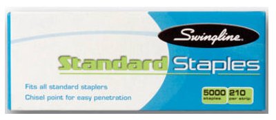 ACCO Brands S7079350R Staples, 1/4-in, 5000-ct. 6