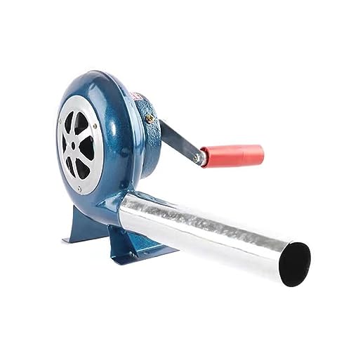 Soplador De Aire De Cocción Manual - Ventilador De La Fragua Del Herrero De La Manivela, Parrilla Del Encendedor Del Carbón De La Fan, Soplador De Barbacoa, Con Conducto De Aire ( Size : 350W )