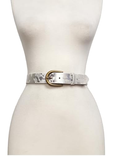 Classic Genuine Cow Hair Leather Belt2