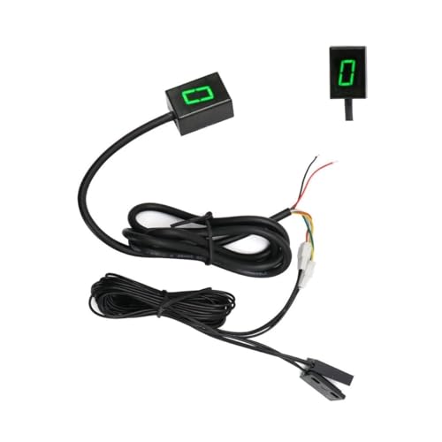 �M�A�C���W�P�[�^�[ 6�����j�o�[�T���I�[�g�o�C�f�W�^���M�A�C���W�P�[�^�[LED�f�B�X�v���C�V�t�g���o�[�}�O�l�b�g�M�A�C���W�P�[�^�[�z���_�[(Green)