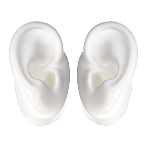 iplusmile Silicone Acupuncture Ear Modèle D' oreille en Silicone Science Fausse Oreille Piercing Pratique Parties Du Corps Doux Oreillette Oreille Acupuncture Practice Model Cover