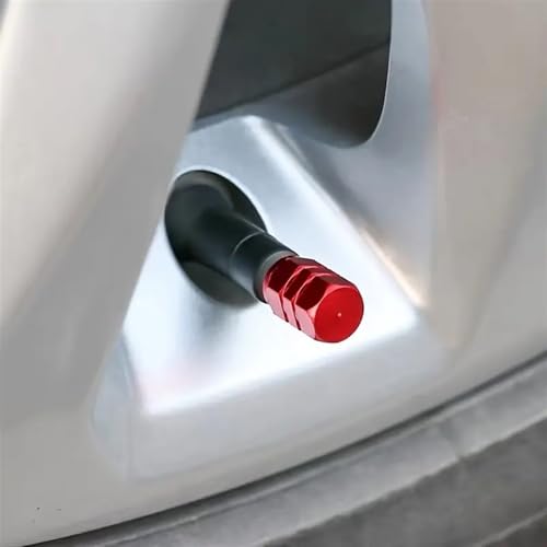 4 Und. Tapones de Válvula de Neumático Coloridos para Bicicleta miniatura 5