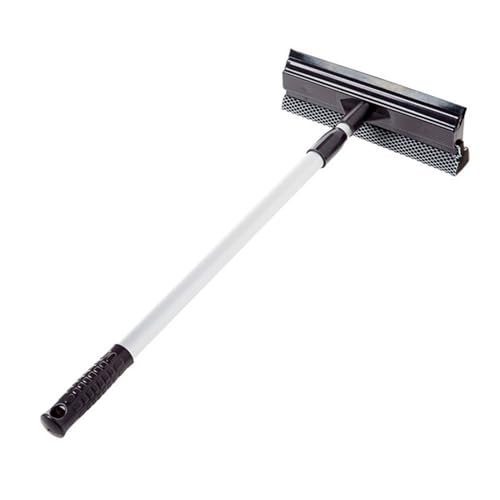 Limpiacristales telescópicos de doble cara para el hogar, herramienta de limpieza de doble cara para parabrisas, puerta de ducha y