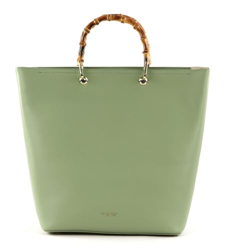 Sorken Shopper SEIDENFELT MANUFAKTUR grand sac cabas femme vert sauge