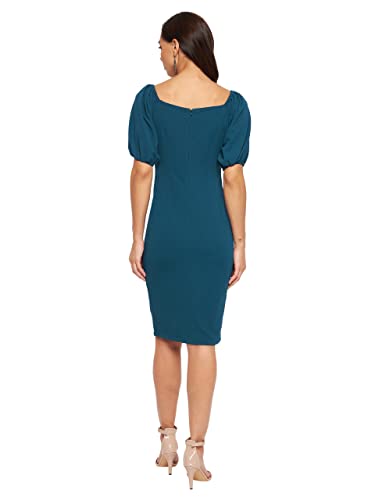 Image of Miss Olive Women's Polyester Bodycon Knee-Length Dress