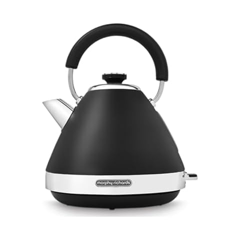 Morphy Richards Venture Pyramid Kettle Black Cover