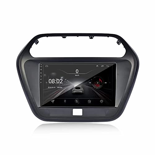 Image of AUTO SNAP 9 Inches 22cm Touch Screen Android 12 Gorilla Glass IPS Display Car Stereo with 2GB RAM /16 GB ROM GPS /Wi-Fi /Navigation /Steering Wheel Controls Mirror Link Compatible for Mahindra TUV 300