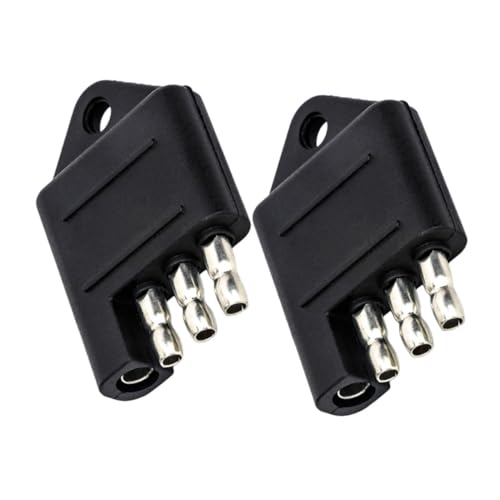 Beatifufu 2-Pack Trailer Harness Tester 4-pin Trailer Wiring Circuit Tester for Rvs Campers