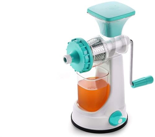 Image of Aluminium Manual Fruit Juicer Hand Press Citrus Juicer for Orange Lemon Lime | Metal Lemon Squeezer Heavy Duty Strong Handle Juicer | Manual Juice Extractor Citrus Press Tool for Home Kitchen Use