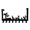 Aiglen IJzeren Deur 8 Haak Creatieve Cartoon Kapstok Hanger Kleding Hoed Handdoek Hanger Deur Back Rack Thuis Badkamer…