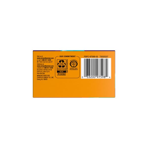 Image of ARM & HAMMER Odor Blaster Dryer Sheets, Fresh Burst, 120 Count
