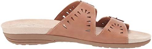 Easy Street Women's Venus Comfort Sandal Slide, Tan, 6.5 N US | Image 5