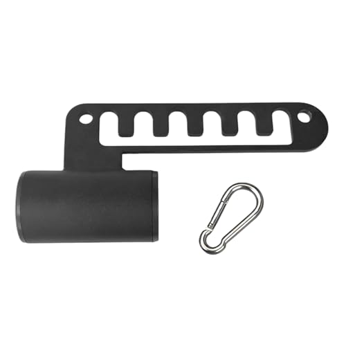 Generico Belt Squat Attachment - Steel 26 cm, T Row Bar, D-Handle Cable | Durable Construction, Squat Machine, Versatile Exercises for Home Gym, Strength Training, Deadlifts, Rows, Hip Lifts