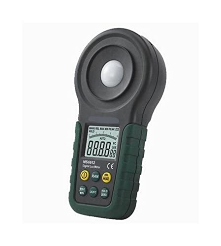 Luxmeter Digital MS6612 con rango automático de 200000 lux para test de luz de alta precisión 4