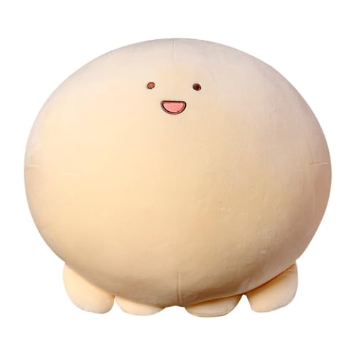 Apaeofl タコ餃子ぬいぐるみ枕誕生日プレゼントソフト人形人形横向き寝クッション (A,32cm)